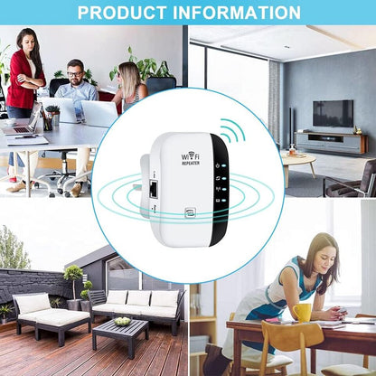 2024 Newest WiFi Extender, WiFi Booster, WiFi Repeater, Covers Up To 3650 Sq.ft